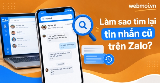 Làm sao tìm lại tin nhắn cũ trên Zalo?