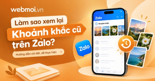 Làm sao xem lại Khoảnh khắc cũ trên Zalo?