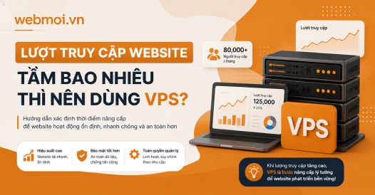 Lượt truy cập website tầm bao nhiêu thì nên dùng VPS?