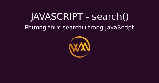 Phương thức search() trong JavaScript