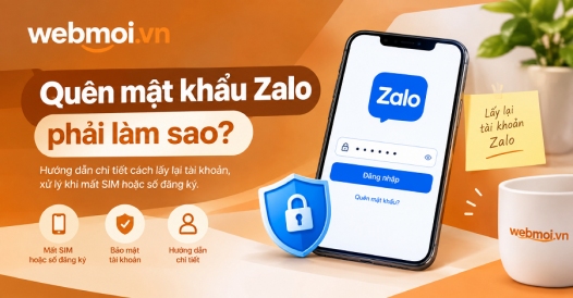 Quên mật khẩu Zalo phải làm sao?