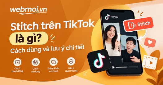 Stitch trên TikTok là gì?