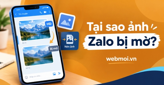 Tại sao ảnh Zalo bị mờ?