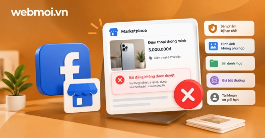 Tại sao bài đăng Facebook Marketplace không được duyệt?