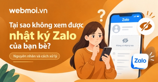 Tại sao không xem được nhật ký Zalo của bạn bè?