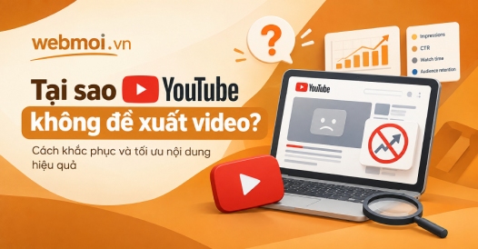 Tại sao YouTube không đề xuất video?