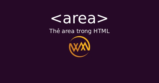 Thẻ area trong HTML