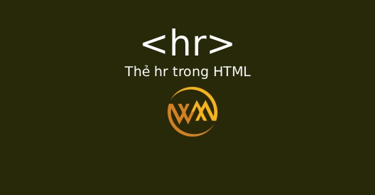 Thẻ hr trong HTML