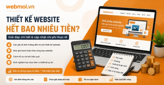 Thiết Kế Website Hết Bao Nhiêu Tiền?