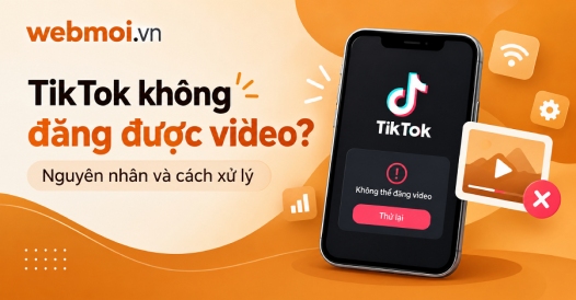 TikTok không đăng được video?