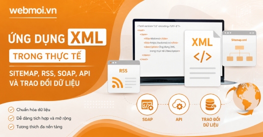 Ứng dụng XML trong thực tế: Sitemap, RSS, SOAP, API và trao đổi dữ liệu