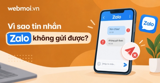 Vì sao tin nhắn Zalo không gửi được?