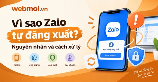 Vì sao Zalo tự đăng xuất?