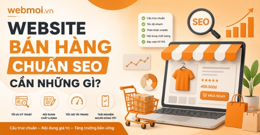 Website Bán Hàng Chuẩn SEO Cần Những Gì?