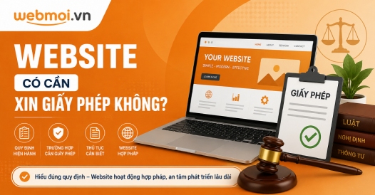 Website Có Cần Xin Giấy Phép Không?