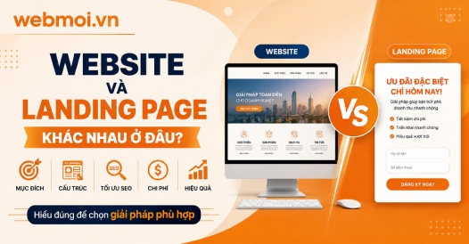 Website và Landing Page: Khác nhau ở đâu?