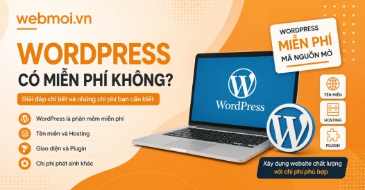 WordPress có miễn phí không?