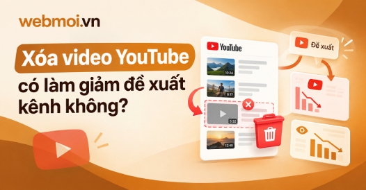Xóa video YouTube có làm giảm đề xuất kênh không?
