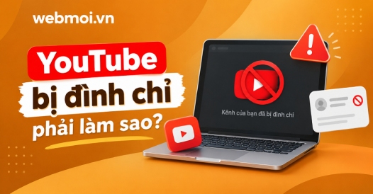 YouTube bị đình chỉ phải làm sao?