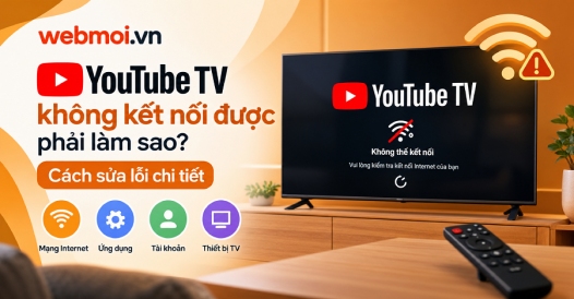 YouTube TV không kết nối được phải làm sao?