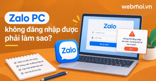 Zalo PC không đăng nhập được phải làm sao?