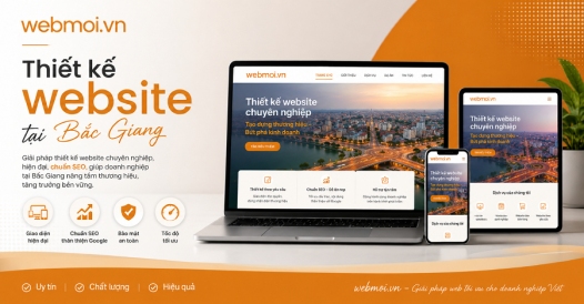 Thiết kế website tại Bắc Giang