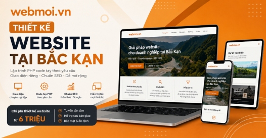 Thiết kế website tại Bắc Kạn