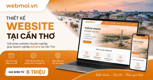 Thiết kế website tại Cần Thơ