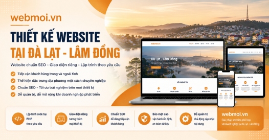 Thiết kế website tại Đà Lạt - Lâm đồng