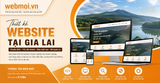 Thiết kế website tại Gia Lai
