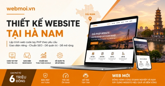 Thiết kế website tại Hà Nam