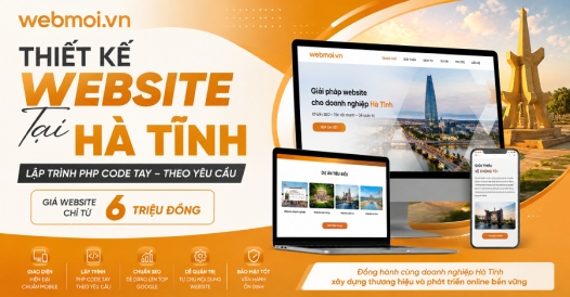 Thiết kế website tại Hà Tĩnh