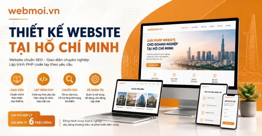 Thiết kế website tại Hồ Chí Minh