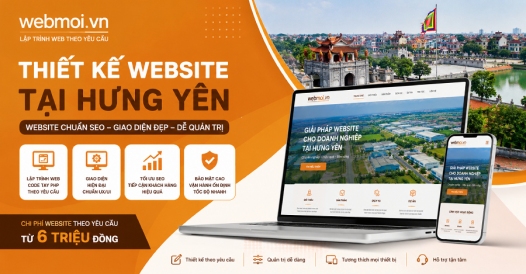 Thiết kế website tại Hưng Yên