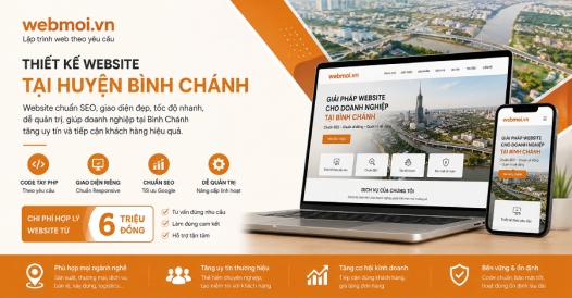Thiết kế website tại Huyện Bình Chánh