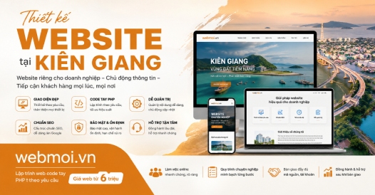 Thiết kế website tại Kiên Giang