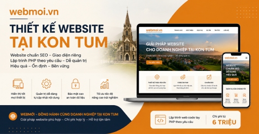Thiết kế website tại Kon Tum