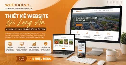 Thiết kế website tại Long An