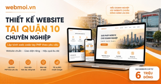 Thiết kế website tại Quận 10