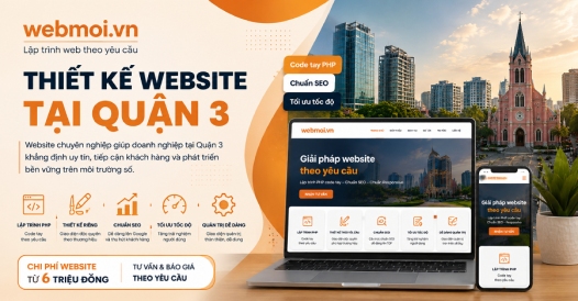 Thiết kế website tại Quận 3