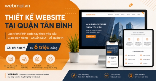 Thiết kế website tại Quận Tân Bình