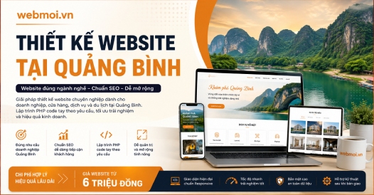 Thiết kế website tại Quảng Bình