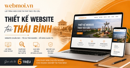 Thiết kế website tại Thái Bình