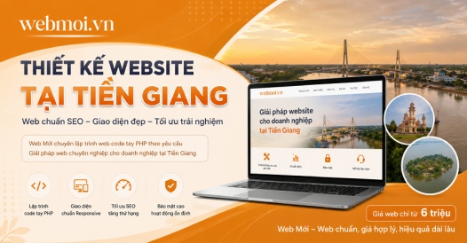 Thiết kế website tại Tiền Giang