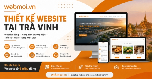 Thiết kế website tại Trà Vinh