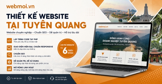 Thiết kế website tại Tuyên Quang