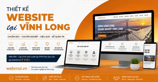Thiết kế website tại Vĩnh Long