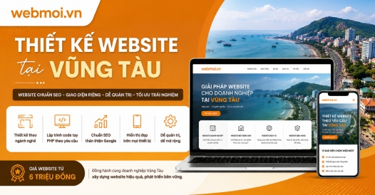 Thiết kế website tại Vũng Tàu