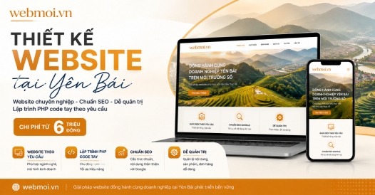 Thiết kế website tại Yên Bái