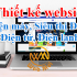Thiết kế website Bán Điện máy, Siêu thị Điện máy, Điện tử, Điện lạnh